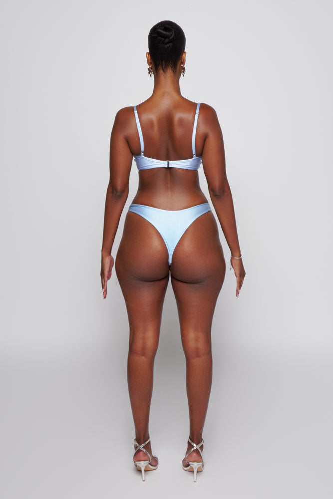 RIO BIKINI TOP IN OCEAN BLUE